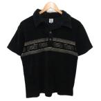 a-ru J Be R.J.B рубашка-поло вязаный Polo короткий рукав пирог ru земля общий рисунок 38 чёрный черный #MET2 мужской 