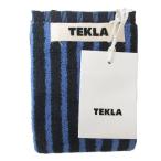 не использовался товар TEKLA tech la с биркой носовой платок chief полотенце для рук полоса синий серия мужской 