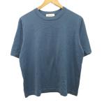 ショッピングロンハーマン DEMYLEE デミリー ロンハーマン Ron Herman ニット セーター 半袖 XS 青 ブルー レディース