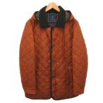 mi...Mitsumine стеганная куртка стеганое пальто с капюшоном .LL чай Brown MJ020-AW01 #YHS11 мужской 