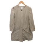  Tiara Tiara no color пальто длинный длина тонкий 9 бежевый A0147FC219 #YHS14 женский 