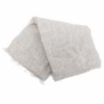  не использовался товар Anteprima ANTEPRIMA большой размер muffler палантин шарф бахрома украшен блестками серый серия женский 