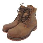 ティンバーランド Timberland ラグ ウォータープルーフ ブーツ レースアップ 27cm 茶 ブラウン TB1A2JJBF13