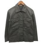  Ined INED милитари хлопок жакет блузон 9 хаки серый 71-71144622 #TC женский 