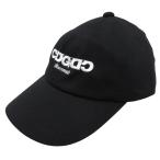 未使用品 CDG x G-DRAGON タグ付き Ubermensch Classic Cap キャップ 帽子 ロゴ刺繍 黒 ブラック SP-K601-051-1-1 メンズ