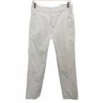 ショッピングプラダ プラダ PRADA CLASSIC FITパンツ スラックス ストレート 白 ホワイト 44 ■IBO90
