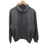  Gianni Valentino GIANNI VALENTINO вязаный Polo футболка тренировочный Logo вышивка L серый 2431-7524 #IBO90 мужской 