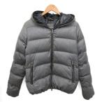 デュベティカ DUVETICA Thiadue ティアデュエ ダウンジャケット ブルゾン フーディ グレー 44 ■IBO90 メンズ