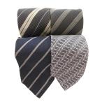 joru geo Armani GIORGIO ARMANI 4 шт. комплект галстук постоянный Thai reji men taru полоса шелк шелк многоцветный 