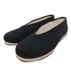 コムデギャルソン COMME des GARCONS カンフーシューズ スニーカー フラットシューズ 23cm 黒 ブラック ■IBO91 レディース