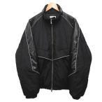  mezzo n специальный MAISON SPECIAL Different Material Combination Prime-Over Truck Puffer Jacket необычность материалы переключатель с хлопком спортивная куртка 