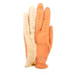 Hermes HERMES Golf перчатка перчатки кожа замша переключатель 7.5 белый белый orange /JS #IBO100 женский 