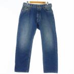 Martin Margiela 21AW 5-Pockets Jeans Straight Leg blue デニムパンツ ジーンズ ストレート ボタンフライ USED加工 36 M S51LA0148
