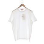 マルニ MARNI 23SS オーガニックコットン ロゴプリント Tシャツ カットソー 半袖 クルーネック 48 白 ホワイト HUMU0198PF /AA ■OS ■SH