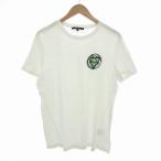 グッチ GUCCI 2007年製 Tシャツ 半袖 ロゴ刺しゅう XL ホワイト /UO ☆AA★ メンズ