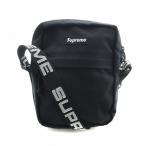 シュプリーム SUPREME 18SS Shoulder Bag ショルダーバッグ サコッシュ 斜め掛け ロゴ 黒 ブラック ■GY12 /MQ メンズ
