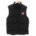 カナダグース CANADA GOOSE 4151M GARSON VEST ギャルソン ダウン ベスト スナップボタン M 黒 ブラック /AE ■GY18 メンズ