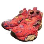 リーボック Reebok スニーカー ゴーストバスターズ インスタポンプ フューリー MU プラウド 25 ピンク/ホワイト/イエロー H03295 レディー