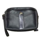 ショッピングダンヒル ダンヒル dunhill クラッチバック セカンドバッグ レザー 黒 ブラック ■WGA メンズ