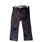  Burberry z Blue Label Burberry's BLUE LABEL конические брюки слаксы чёрный черный 38 примерно XS #WGA женский 