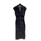 ショッピングzara ザラ ZARA デニムワンピース ロング S インディゴ ■GY99