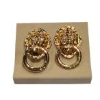 エイボン AVON イヤリング ライオン �