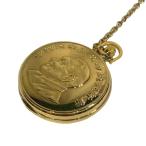24K металлизированный шерсть . восток карманные часы Gold цвет #GY99 мужской 