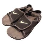  Nike NIKE сандалии текстильная застёжка примерно 20cm чёрный черный #BM Kids 