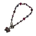  Anna Sui ANNA SUI браслет бабочка узор лиловый #GY06 женский 