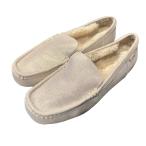  Himiko Himiko HIMIKO мокасины Loafer боа ламе 24.5cm бежевый 641319 женский 