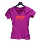  Nike NIKE PRO короткий рукав футболка S фиолетовый лиловый #IBO101 женский 