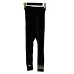  Adidas Originals adidas originals леггинсы брюки 2XS чёрный черный окантовка #IBO101 женский 