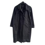  Uniqlo UNIQLO U пальто с отложным воротником длинный S чёрный черный #BM мужской 