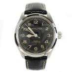 ハミルトン HAMILTON カーキ フィールド マーフ オート 腕時計 38mm 自動巻き H70405730 ブラック シルバーカラー メンズ