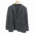 ユニクロ UNIQLO 美品 22AW コンフォート2Bジャケット テーラード 背抜き グレンチェック L グレー 311-452734 /HO□ 0411 メンズ
