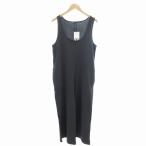 未使用品 ザラ ZARA タグ付き ジャンプスーツ サロペット ノースリーブ M グレー /HO□ 0407 レディース