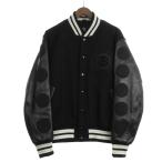 ステューシー STUSSY ナインルーラーズ マイティクラウン NINE RULAZ LINE MIGHTY CROWN Champion Jacket スタジャン ジャケット ロゴ レザ