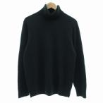 ユニクロ UNIQLO 24AW 美品 カシミヤタートルネックセーター ニット 長袖 L グリーン /UO メンズ