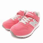  не использовался товар New balance NEW BALANCE с биркой спортивные туфли обувь Logo текстильная застёжка липучка 18cm розовый /JS Kids 