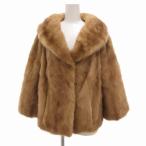 Annis Furs EMBA норка меховое пальто жакет мех короткий оттенок коричневого /UO женский 