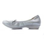  Asics asicspedalaPEDALA Loafer прогулочные туфли туфли без застежки 23.5cm серебряный цвет 1212A110 #SM3 *AA*