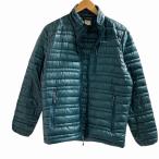 パタゴニア Patagonia ダウンジャケット ブルゾン ロゴ 緑 グリーン XS メンズ