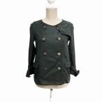 B&amp;Y United Arrows BEAUTY&amp;YOUTH красота &amp; Youth бушлат жакет двойной breast золотой bo tang re-S женский 