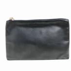  Calvin Klein CALVIN KLEIN сумка бардачок кожа кожа Logo чёрный черный #WY женский 