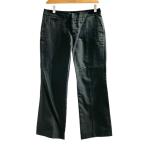  United Arrows UNITED ARROWS прекрасный товар брюки слаксы flair шелк чёрный черный 38 примерно M #MET1 женский 