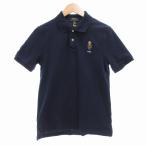 ポロ ラルフローレン POLO RALPH LAUREN ポロシャツ ポロベア ロゴ 半袖 国内正規 L 紺 ネイビー ■GY190 /VU● 0129 メンズ