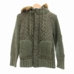  дизель DIESEL Zip выше Parker стеганная куртка low gauge вязаный блузон нейлон переключатель XS зеленый зеленый /UO мужской 