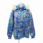  Phoenix PHENIX Vintage одежда для лыжников с хлопком жакет Zip выше общий рисунок искусственный мех 13 синий голубой фиолетовый лиловый 