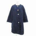  вставка ko Gin tomachiko jinto с хлопком пальто no color длинный кнопка дизайн M темно-синий темно-синий /GV женский 