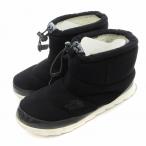 ザノースフェイス THE NORTH FACE snidel ヌプシ ショートブーツ ウォータープルーフ L 黒 NFW51585 /UO レディース